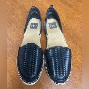 DV by Dolce Vita Black Espadrille Slip-Ons Women’s Size 8